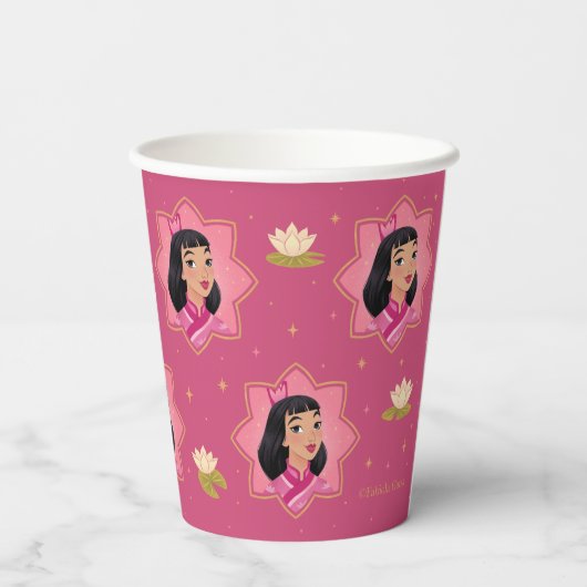 Saint Lucy Yi Zhenmei Papieren beker (Achterkant)