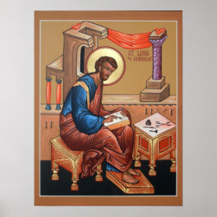 Saint Luke het Evangelist Poster