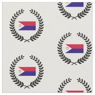 Saint Maarten Flag Stof