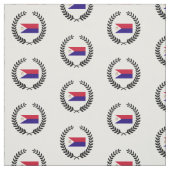 Saint Maarten Flag Stof (Swatch)