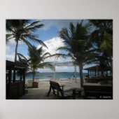 Saint Maarten Island Beauty Poster (Voorkant)