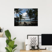 Saint Maarten Island Beauty Poster (Thuiskantoor)