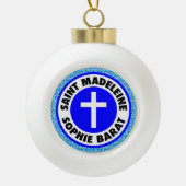 Saint Madeleine Sophie Barat Keramische Bal Ornament (Voorkant)
