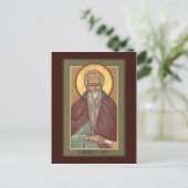 Saint Makarios Prayer Card Briefkaart (Staand voorkant)
