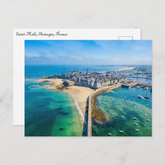 Saint-Malo Briefkaart (Voorkant / Achterkant)