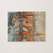 Saint Malo, Frankrijk, Oude Reisposter Kunst Legpuzzel (Horizontaal)