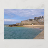 Saint-Malo in Frankrijk Briefkaart (Voorkant)