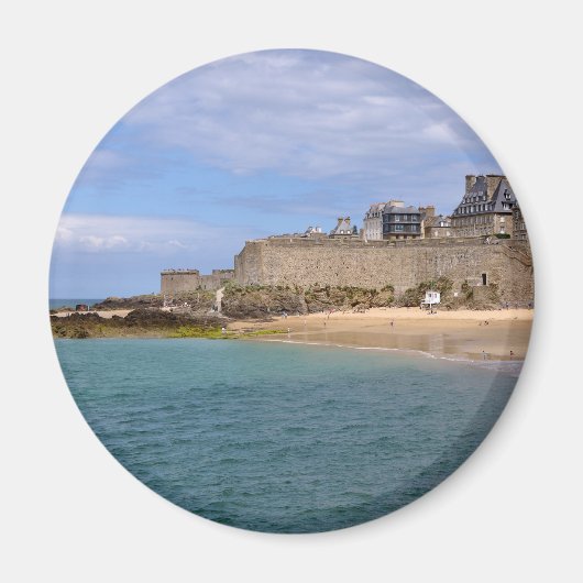 Saint-Malo in Frankrijk Magneet (Voorkant)