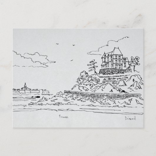 Saint-Malo, Saint-Enogat | Dinard, Bretagne Briefkaart (Voorkant)