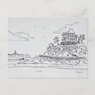 Saint-Malo, Saint-Enogat Dinard, Bretagne Briefkaart