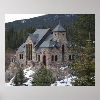 Saint Malo, St Malo Church, Allen Park, Colorado Poster