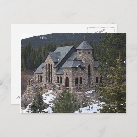 Saint Malo, St Malo-kerk Briefkaart (Voorkant / Achterkant)