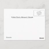 Saint Malo, St Malo-kerk Briefkaart (Achterkant)