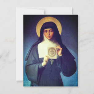 Saint Margaret Mary Alacoque Briefkaart