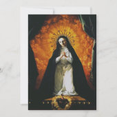 Saint Margaret Mary Alacoque Feestdagenkaart (Voorkant)