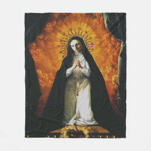 Saint Margaret Mary Alacoque Fleece Deken