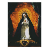 Saint Margaret Mary Alacoque Foto Afdruk (Voorkant)