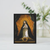 Saint Margaret Mary Alacoque Heart - Giaquinto Briefkaart (Staand voorkant)