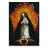 Saint Margaret Mary Alacoque Kaart (Voorkant)