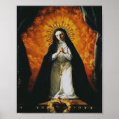 Saint Margaret Mary Alacoque Poster (Voorkant)