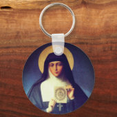 Saint Margaret Mary Alacoque Sleutelhanger (Achterkant)