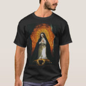 Saint Margaret Mary Alacoque T-shirt (Voorkant)