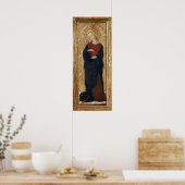 Saint Margaret - Sassetta Fine Art Poster (Keuken)