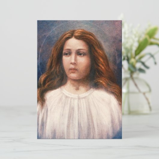 Saint Maria Goretti Kaart (Staand voorkant)