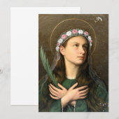 Saint Maria Goretti Kaart (Voorkant / Achterkant)