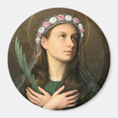 Saint Maria Goretti Magneet (Voorkant)