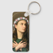 Saint Maria Goretti Sleutelhanger (Achterkant)