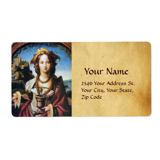 SAINT MARIA MAGDALENE ETIKET (Voorkant)