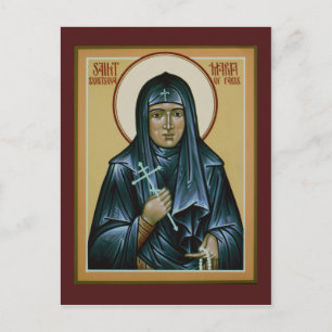 Saint Maria of Paris Prayer Card Briefkaart