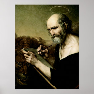 Saint Mark de Evangelist Poster