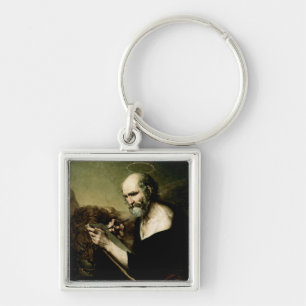 Saint Mark de Evangelist Sleutelhanger