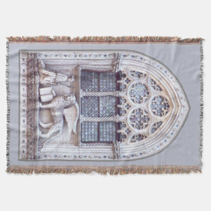 Saint Mark en de Winged Lion in Venetië Italië Deken