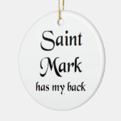 saint mark keramisch ornament (Links)