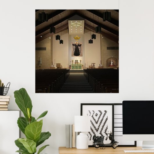 Saint Maron Chapel Poster (Thuiskantoor)