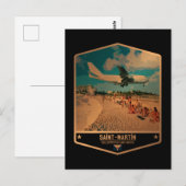 Saint Martin Briefkaart (Voorkant / Achterkant)