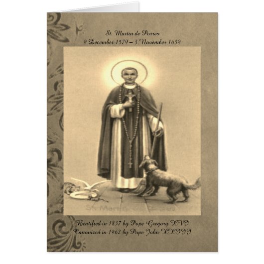 Saint Martin De Porres Prayer (Voorkant)