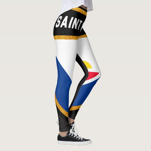Saint Martin Flag Leggings (Rechts)