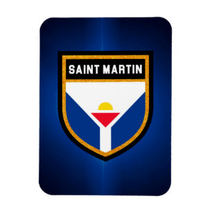 Saint Martin Flag Magneet