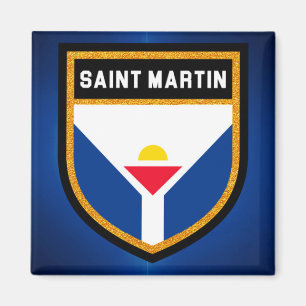 Saint Martin Flag Magneet