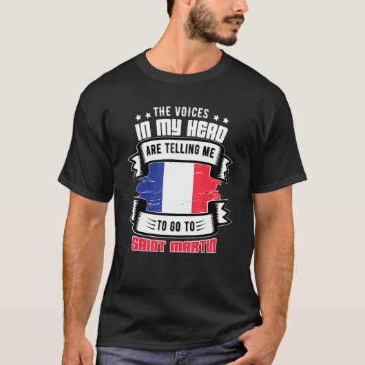 Saint Martin In My Head T-shirt (Voorkant)