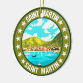 Saint Martin Keramisch Ornament (Links)