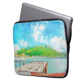 Saint Martin Laptop Sleeve (Voorkant Links)