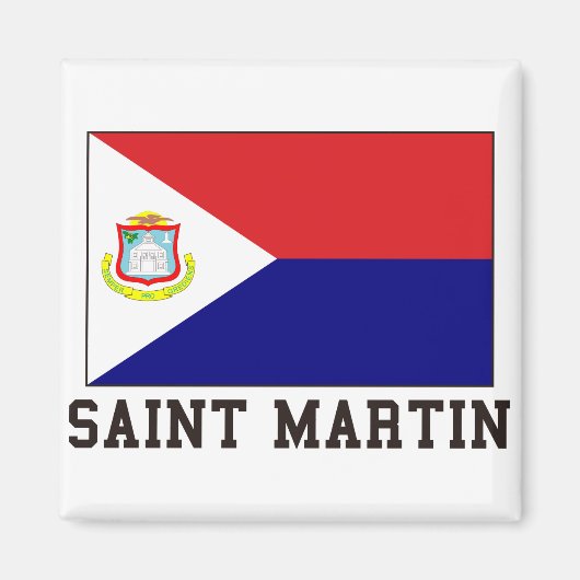 Saint Martin Magneet (Voorkant)
