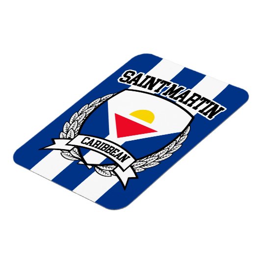 Saint Martin Magneet (Linkerzijde)