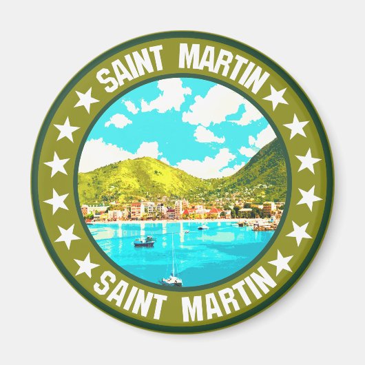 Saint Martin Magneet (Voorkant)