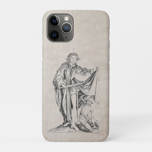 Saint Martin met een Beggar Case-Mate iPhone Case (Achterkant)